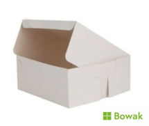 Cake Box Pop-Up White 6x6x4inch