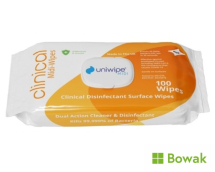 Uniwipe Clinical Disinfectant Midi-Wipes Soft Pack