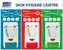 OxyBac 3-Step Skin Hygiene Board
