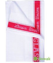 Linen Glass Cloth Red