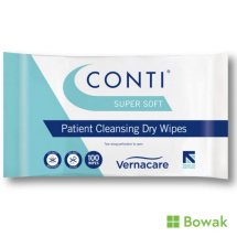 Conti SuperSoft Patient Dry Wipes Large