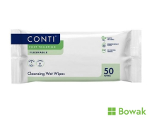 Conti Flushable Cleansing Wet Wipes