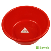 Round Washing-Up Bowl Red