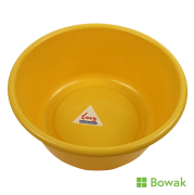 Round Washing-Up Bowl Yellow