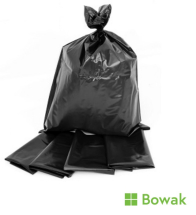 Waste Sacks Heavy Rubble 20kg Black 550x800mm