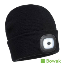 LED Beanie Hats Black