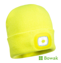 LED Beanie Hats Yellow