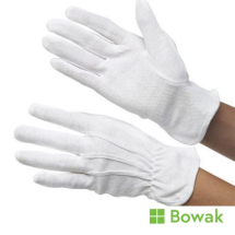 Waiter Heat Resistant White Gloves  Large
