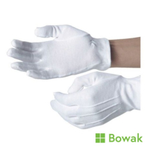 Waiters White Gloves Large