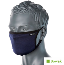 Face Mask 3-ply Cotton Navy