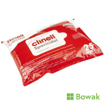 Clinell Sporicidal Wipes 25