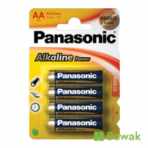 Panasonic Alkaline Batteries AA (4)