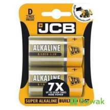 JCB Alkaline D Batteries (2)