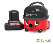 Numatic Cordless Vac NBV190NX supplied with 2 batteries