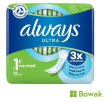 Always Ultra Sanitary Pads Normal (Size 1)