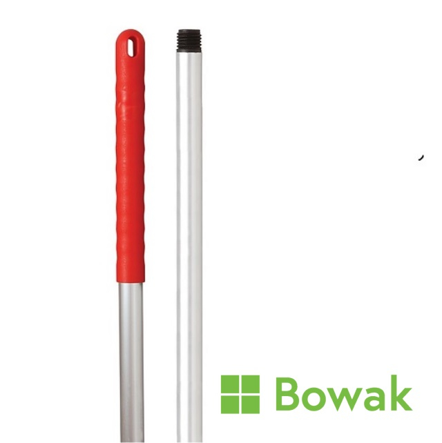 Abbey Hygiene Handles 125cm With Coloured Grip Abbey Hygiene Handle Red abbey-hygiene-handles-125cm-with-coloured-grip-abbey-hygiene-handle-red