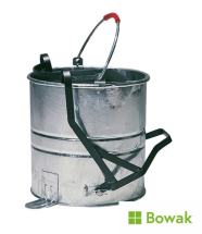 Steel Mop Bucket 10L With Rollers