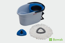 VILEDA ULTRASPIN KIT BLUE bucket spinner,frame, mop head