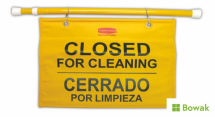Doorway Sign -'Closed For Cleaning'