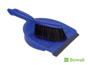Dustpan & Soft Brush Blue