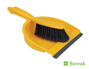 Dustpan & Soft Brush Yellow