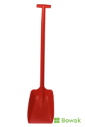 Hygiene T-Grip Shovel Red