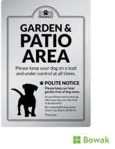 Dog Friendly Garden & Patio Sign