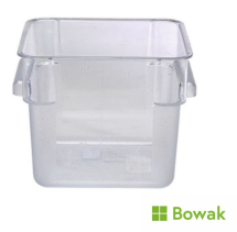Square Container 7.6L Clear