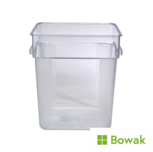Square Container 17.1L Clear