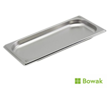 Stainless Steel Gastronorm 2cm Deep (1/3)