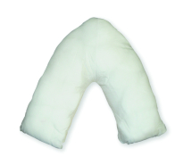 MRSA Resistant Wipe Clean V-Shape Pillow