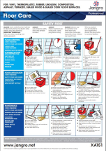 Jangro Floor Care Guidance Chart
