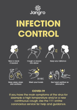 Jangro Infection Control Wall Chart Covid 19