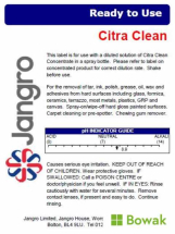 Label Jangro Citra Clean