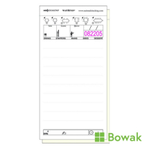 Two-part NCR Restaurant Order Pads 8x17cms