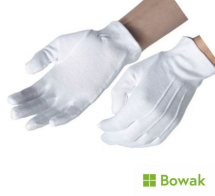 Waiters White Gloves Medium