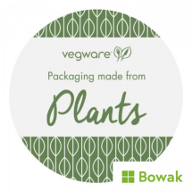 Vegware 'Made From Plants' 45mm Stickers