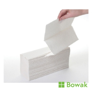 Hand Towel Z-fold White 2 ply