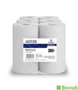 Jangro Roll Towel 2 Ply White
