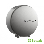 Stainless Jumbo Toilet Roll Dispenser 12"
