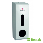 White Metal 3 Toilet Rolls Dispenser