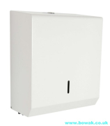 Hand Towel Dispenser White Metal