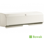 White Metal 20" Hygiene Roll Dispenser