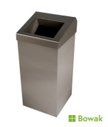 Washroom Waste Bin Stainless Steel 50L