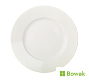 Orion Wide Rim Plate 15cm White