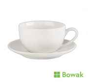 Simply Bowl Shape Cup 340ml White