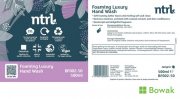 Label for - ntrl Foaming Luxury Hand Wash 500ml