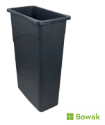 Wall Hugger Waste Bin Base Dark Grey 90L