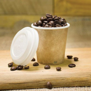 Vegware Brown Kraft Hot Cup 4oz (Case Of 1000)