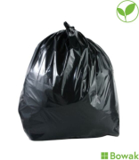 Jangro Waste Sacks Medium Duty Black 38"